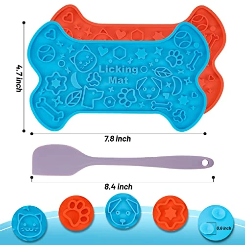 PatiencET Dog Licking Mat Ice Cream+ Bone 2 PatiencET Dog Licking Mat Ice Cream+ Bone - Image 2