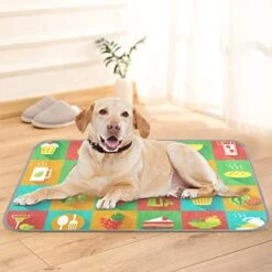 GENERIC Food Drinks Icons Dog Cooling Mat Foldable Dog Pads For Pets Dog Cat Sleeping Cooling Bed Beach, 27.6"x22" 19 GENERIC Food Drinks Icons Dog Cooling Mat Foldable Dog Pads For Pets Dog Cat Sleeping Cooling Bed Beach, 27.6"x22" -Dog Supplies Store 519atxwQWSL