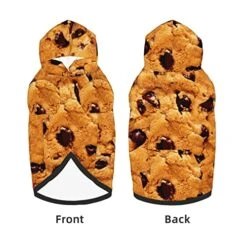 Realistic Cookies Food Pet Dog Hoodie Costume Pets Wear Hoodies Winter Coat Cloth Sweaters Sweatshirts Jacket Pullover -Dog Supplies Store 51AcKLr3PmL