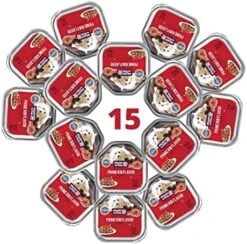 HEART TO TAIL 15 Trays Wet Dog Food 3.5 OZ Filet Mignon Flavor -Dog Supplies Store 51BaCMb5tQL. AC