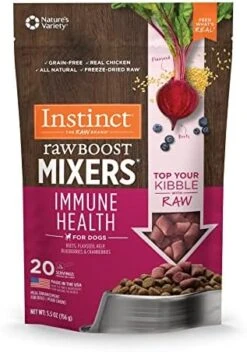 Instinct Freeze Dried Raw Boost Mixers Grain Free Gut Health All Natural Dog Food Topper, 5.5 Ounce (Pack Of 1) 29 Instinct Freeze Dried Raw Boost Mixers Grain Free Gut Health All Natural Dog Food Topper, 5.5 Ounce (Pack Of 1) -Dog Supplies Store 51Bnllwqm9L. AC
