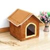 SENERY Winter Dog House Coral Fleece Cat Sofas Removable Cover Mat Candy Color Beds For Small Medium Dogs Pet Products