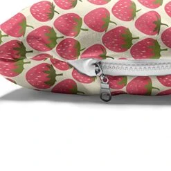 Ambesonne Strawberry Pet Bed, Continuing Pattern Of Fruit Doodles Organic Foods, Chew Resistant Pad For Dogs And Cats Cushion With Removable Cover, 24" X 39", Dark Coral Olive Green 7 Ambesonne Strawberry Pet Bed, Continuing Pattern Of Fruit Doodles Organic Foods, Chew Resistant Pad For Dogs And Cats Cushion With Removable Cover, 24" X 39", Dark Coral Olive Green -Dog Supplies Store 51CH6QLggUL
