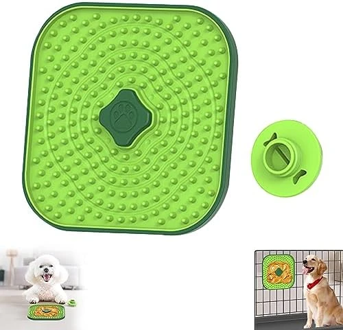 Licking Mat For Crate, Dog Puppy Lick Pad For Cage, Kennel Slow Feeder With Peanut Butter, Yogurt 6 Licking Mat For Crate, Dog Puppy Lick Pad For Cage, Kennel Slow Feeder With Peanut Butter, Yogurt - Image 6