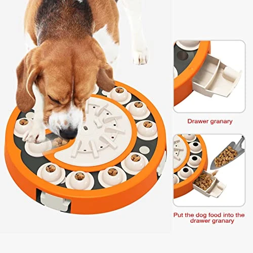Large Dog Puzzle Toys, Dog Treat Feeding Toys Food Feeder Dispenser Level 3 2 1 Interactive Games For Large/Medium/Small Dogs Entertainment Toys 4 Large Dog Puzzle Toys, Dog Treat Feeding Toys Food Feeder Dispenser Level 3 2 1 Interactive Games For Large/Medium/Small Dogs Entertainment Toys - Image 4