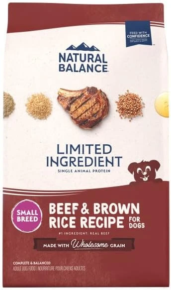 Natural Balance Limited Ingredient Diet Small-Breed Adult Dry Dog Food With Healthy Grains Protein Options Include Chicken Or Lamb 4 Pound (Pack Of 1) 6 Natural Balance Limited Ingredient Diet Small-Breed Adult Dry Dog Food With Healthy Grains Protein Options Include Chicken Or Lamb 4 Pound (Pack Of 1) - Image 6