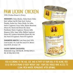 Weruva Classic Dog Food, Paw Lickin’ Chicken With Chicken Breast In Gravy, 14oz Can (Pack Of 12) 7 Weruva Classic Dog Food, Paw Lickin’ Chicken With Chicken Breast In Gravy, 14oz Can (Pack Of 12) -Dog Supplies Store 51FdNrqElrL