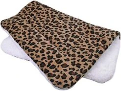 Kuntrona Warm Winter Dog Bed Mat Puppy Cat House Kennel Small Medium Large Dogs Beds Christmas Sleeping Blanket Chihuahua Snowflake Print Red M -Dog Supplies Store 51Fek1MD9SL. AC 2