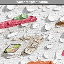 Ambesonne Sushi Dog Crate Cover, Yummy Sushi Rolls Japanese Maki And Nigiri Food Rice And Tuna Traditional Meal, Easy To Use Pet Kennel Cover For Small Dogs Puppies Kittens, 22 Inch, Dark Grey Blush 7 Ambesonne Sushi Dog Crate Cover, Yummy Sushi Rolls Japanese Maki And Nigiri Food Rice And Tuna Traditional Meal, Easy To Use Pet Kennel Cover For Small Dogs Puppies Kittens, 22 Inch, Dark Grey Blush -Dog Supplies Store 51FqYAoAMxL