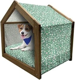 Ambesonne Green And Yellow Wooden Dog House, Rhombus Pineapple With Blooming Foliage Organic Food Design, Indoor & Outdoor Portable Dog Kennel With Pillow And Cover, X-Large, Fern Green And Yellow 20 Ambesonne Green And Yellow Wooden Dog House, Rhombus Pineapple With Blooming Foliage Organic Food Design, Indoor & Outdoor Portable Dog Kennel With Pillow And Cover, X-Large, Fern Green And Yellow -Dog Supplies Store 51GDNuVSqqL. AC