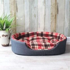 SENERY Winter Surface Soft Pet Beds Round Warm Puppy Cat Kennel House Comfortable Mat Large Dog Nest -Dog Supplies Store 51GZldnPSsL. AC