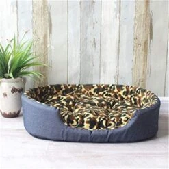 SENERY Winter Surface Soft Pet Beds Round Warm Puppy Cat Kennel House Comfortable Mat Large Dog Nest -Dog Supplies Store 51HGpUNgKFL. AC