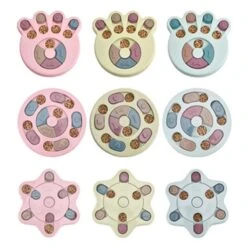 Vakitar Dog Treat Puzzle Interacive Cute Shape Slow Eating Dogs Food Puzzle Feeder Toys For Pet Dog(Claw Blue) -Dog Supplies Store 51HTx777gVL