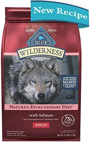 Blue Buffalo Wilderness High Protein Natural Adult Dry Dog Food Plus Wholesome Grains, Chicken 4.5 Lb Bag 14 Blue Buffalo Wilderness High Protein Natural Adult Dry Dog Food Plus Wholesome Grains, Chicken 4.5 Lb Bag - Image 14