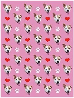 Novgarden Funny Custom Dog Blanket, Flannel Personalized Picture Blanket With Bone/Paw/Pizza/Fries/Hamburger Pattern Food Blanket Puppy Dog Memorial Gifts -Dog Supplies Store 51HeqkINFLL. AC