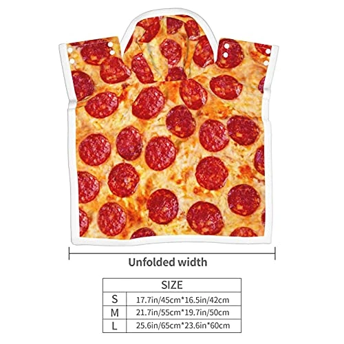 Realistic Pizza Food Dog Costume Plush Dog Blanket Puppy Hoodie Cat Sweatshirts Dog Jacket/Vest/Pullover For Small Medium Dogs ,S-L 2 Realistic Pizza Food Dog Costume Plush Dog Blanket Puppy Hoodie Cat Sweatshirts Dog Jacket/Vest/Pullover For Small Medium Dogs ,S-L - Image 2