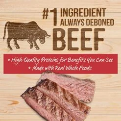 Merrick Healthy Grains Freeze Dried Raw Coated Kibble Dry Dog Food Real Beef And Brown Rice Recipe - 10 Lb Bag -Dog Supplies Store 51HnLLQXrOL