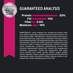 Eukanuba Adult Lamb 1st Ingredient Dry Dog Food, 15 Lb -Dog Supplies Store 51HoE9YqExL