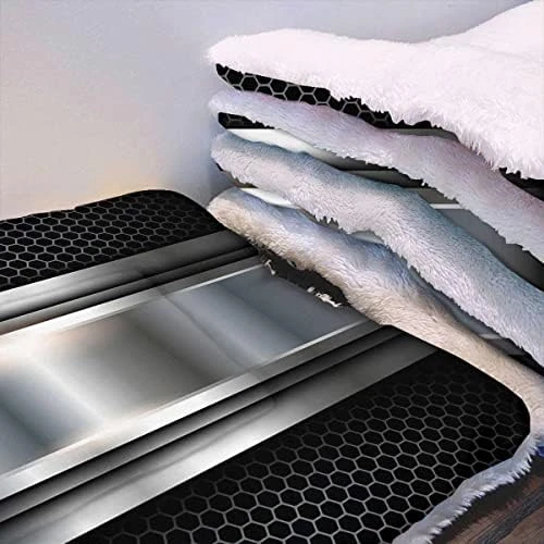 GENERIC Yellow Dog Bed Mat Breakfast Food Cartoon Like Image Puppy Dog Blanket Pet Blanket Small Dog Indoor Cat Kitten Fast Food Dessert 18" X 22" 11 GENERIC Yellow Dog Bed Mat Breakfast Food Cartoon Like Image Puppy Dog Blanket Pet Blanket Small Dog Indoor Cat Kitten Fast Food Dessert 18" X 22" - Image 11