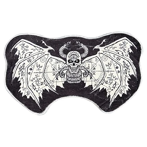 Fun Black And White Vampire Skeleton Pattern Dog Feeding Mats Pet Mat Super Absorbent Microfiber Pet Rug Pattern Art Print Plush Rugs Dog Cat Food Mat For Floors Bathroom 32" X 22" Non-Slip Carpet 1 Fun Black And White Vampire Skeleton Pattern Dog Feeding Mats Pet Mat Super Absorbent Microfiber Pet Rug Pattern Art Print Plush Rugs Dog Cat Food Mat For Floors Bathroom 32" X 22" Non-Slip Carpet