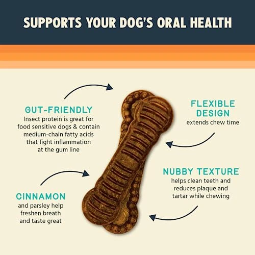 Jiminy's Dental Chews For Medium Sized Dogs – Cinnamon Dog Dental Chews, Teeth Cleaning Dog Treats, Reduce Tartar And Plaque, Made In USA, Cruelty Free, Dog Breath Freshener – 12 Chews 4 Jiminy's Dental Chews For Medium Sized Dogs – Cinnamon Dog Dental Chews, Teeth Cleaning Dog Treats, Reduce Tartar And Plaque, Made In USA, Cruelty Free, Dog Breath Freshener – 12 Chews - Image 4