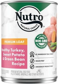 NUTRO PREMIUM LOAF Adult Natural Grain Free Wet Dog Food Slow Cooked Chicken, Potato, Carrot & Pea Recipe, 12.5 Oz. Cans (Pack Of 12) -Dog Supplies Store 51KP6SlR5jL. AC