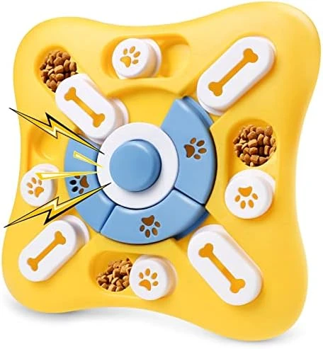 Dog Puzzle Toys,Slow Feeder Dog Bowls With Squeak Design For Dog,Interactive Dog Toys For IQ Training & Fun Feeding, Dog Games Puzzle Toys For Large,Small,Medium Dogs Puppies Cats 6 Dog Puzzle Toys,Slow Feeder Dog Bowls With Squeak Design For Dog,Interactive Dog Toys For IQ Training & Fun Feeding, Dog Games Puzzle Toys For Large,Small,Medium Dogs Puppies Cats - Image 6