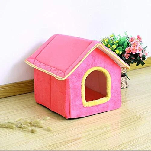 SENERY Winter Dog House Coral Fleece Cat Sofas Removable Cover Mat Candy Color Beds For Small Medium Dogs Pet Products 2 SENERY Winter Dog House Coral Fleece Cat Sofas Removable Cover Mat Candy Color Beds For Small Medium Dogs Pet Products - Image 2
