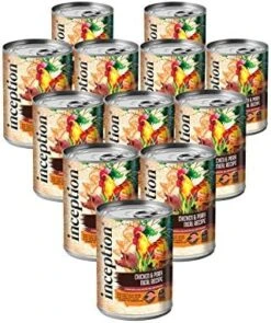 Inception® Wet Dog Food Fish Recipe – Complete And Balanced Dog Food – Legume Free Meat First Wet Dog Food – 12/13oz Case -Dog Supplies Store 51MBkevwLWL. AC