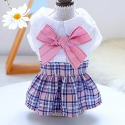 Puppy Cat Dog Wedding Princess Dress Skirt Summer Pet Clothes For Small Dogs Clothing Yorkshire Maltese Dresses A6 L -Dog Supplies Store 51N SYX3T L. AC