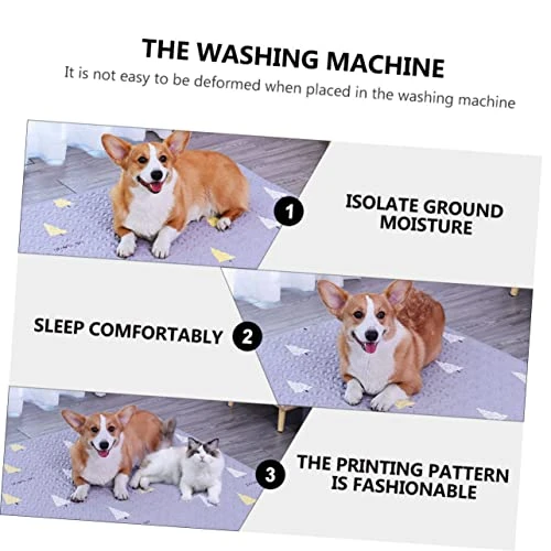 Balacoo Bowl Supply Supplies Cat Puppy Cool Cats Comfort Pad Large Floor Keep Padded Cushion Sleep Rest Sleeping Pets Sticky Blanket Bed Resting Anti Playing And Slip Food Washable Small 3 Balacoo Bowl Supply Supplies Cat Puppy Cool Cats Comfort Pad Large Floor Keep Padded Cushion Sleep Rest Sleeping Pets Sticky Blanket Bed Resting Anti Playing And Slip Food Washable Small - Image 3