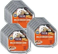 HEART TO TAIL 15 Trays Wet Dog Food 3.5 OZ Filet Mignon Flavor -Dog Supplies Store 51P4F7JtpaL. AC