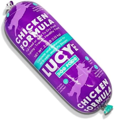 Lucy Pet Products Chicken Formula Dog Food Roll 2.5 Lb, Meaty, Semi-Moist Dog Food (100600074) 10 Lucy Pet Products Chicken Formula Dog Food Roll 2.5 Lb, Meaty, Semi-Moist Dog Food (100600074) - Image 10