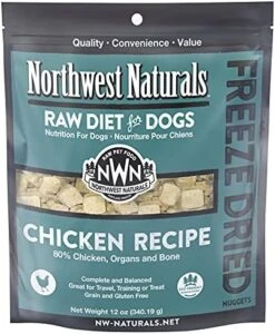 Northwest Naturals Freeze Dried Raw Diet For Dogs Freeze Dried Nuggets Dog Food – Lamb – Grain-Free, Gluten-Free Pet Food, Dog Training Treats – 12 Oz. -Dog Supplies Store 51Q2KeN7TqL. AC