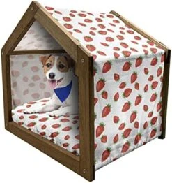 Lunarable Vegetables Wooden Dog House, Ornate Food Garlic Pepper Cauliflower Delicious Plants Image, Outdoor & Indoor Portable Dog Kennel With Pillow And Cover, X-Large, Lime Green Yellow 27 Lunarable Vegetables Wooden Dog House, Ornate Food Garlic Pepper Cauliflower Delicious Plants Image, Outdoor & Indoor Portable Dog Kennel With Pillow And Cover, X-Large, Lime Green Yellow -Dog Supplies Store 51QeNQp9qdL. AC