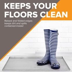 Pinnacle Systems You & Me Replacement Dog Crate Pan Chew Proof And Crack Proof Pet Kennel Tray Pan Metal Pan For Dog Cage Training Crate Pan Pet Supplies (Galvanized, 24 X 16.90 X 1) 19 Pinnacle Systems You & Me Replacement Dog Crate Pan Chew Proof And Crack Proof Pet Kennel Tray Pan Metal Pan For Dog Cage Training Crate Pan Pet Supplies (Galvanized, 24 X 16.90 X 1) -Dog Supplies Store 51QhOPAP1uL