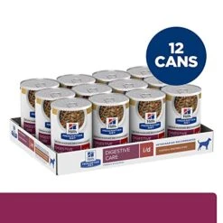 Hill's Prescription Diet I/d Digestive Care Chicken & Vegetable Stew Canned Dog Food, Veterinary Diet, 12.5 Oz., 12-Pack Wet Food 8 Hill's Prescription Diet I/d Digestive Care Chicken & Vegetable Stew Canned Dog Food, Veterinary Diet, 12.5 Oz., 12-Pack Wet Food -Dog Supplies Store 51SGTxL4xxL