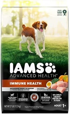 Iams Advanced Health Immune Health Chicken & Superfoods Recipe Adult Dry Dog Food, 13.5 Lb. Bag -Dog Supplies Store 51SIJoJtW0L. AC