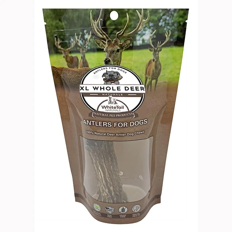 WhiteTail Naturals | Premium Deer Antlers For Dogs (Extra Large) | All Natural Antler Dog Chew | Naturally Shed, Long Lasting Chew Bone, Made In USA 2 WhiteTail Naturals | Premium Deer Antlers For Dogs (Extra Large) | All Natural Antler Dog Chew | Naturally Shed, Long Lasting Chew Bone, Made In USA - Image 2