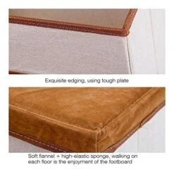 YangYan Pet Dog Stairs Foldable Pet Steps 3-Step Storage Style Pet Stair Indoor Pet Ramp Ladder For Puppies Dog Bed Stairs Storage Case (Color : Yellow) -Dog Supplies Store 51TEPVvQFpL