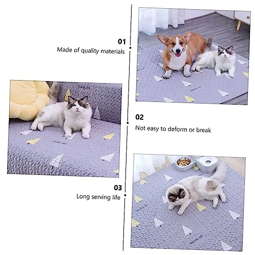 PATKAW Pet Mat Washable Dog Pads Outdoor+mats Dog Bed For Outside Soft Pet Bed Cat Pads Sleeping Dog Sleeping Mat Cat Mat Cushion Cat Sleep Pad Dog Mat Cushion Kennel Cotton Summer Pad 1 PATKAW Pet Mat Washable Dog Pads Outdoor+mats Dog Bed For Outside Soft Pet Bed Cat Pads Sleeping Dog Sleeping Mat Cat Mat Cushion Cat Sleep Pad Dog Mat Cushion Kennel Cotton Summer Pad