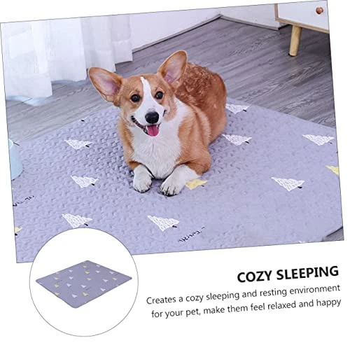 PATKAW Pet Mat Washable Dog Pads Outdoor+mats Dog Bed For Outside Soft Pet Bed Cat Pads Sleeping Dog Sleeping Mat Cat Mat Cushion Cat Sleep Pad Dog Mat Cushion Kennel Cotton Summer Pad 3 PATKAW Pet Mat Washable Dog Pads Outdoor+mats Dog Bed For Outside Soft Pet Bed Cat Pads Sleeping Dog Sleeping Mat Cat Mat Cushion Cat Sleep Pad Dog Mat Cushion Kennel Cotton Summer Pad - Image 3