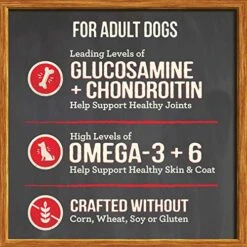 Merrick Dry Dog Food, Real Chicken And Sweet Potato Grain Free Dog Food Recipe - 22 Lb. Bag 19 Merrick Dry Dog Food, Real Chicken And Sweet Potato Grain Free Dog Food Recipe - 22 Lb. Bag -Dog Supplies Store 51VDzIjDF0L