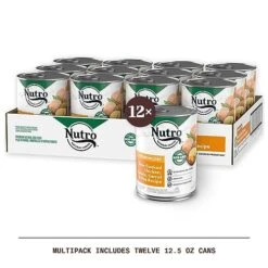 NUTRO PREMIUM LOAF Adult Natural Grain Free Wet Dog Food Slow Cooked Chicken, Potato, Carrot & Pea Recipe, 12.5 Oz. Cans (Pack Of 12) -Dog Supplies Store 51VYQ3VyWaL