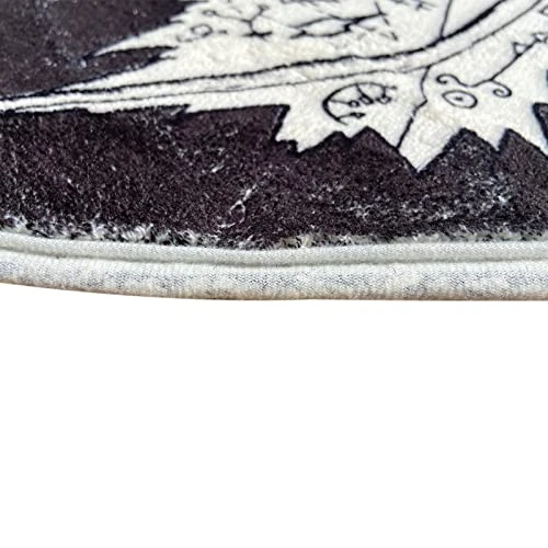 Fun Black And White Vampire Skeleton Pattern Dog Feeding Mats Pet Mat Super Absorbent Microfiber Pet Rug Pattern Art Print Plush Rugs Dog Cat Food Mat For Floors Bathroom 32" X 22" Non-Slip Carpet 5 Fun Black And White Vampire Skeleton Pattern Dog Feeding Mats Pet Mat Super Absorbent Microfiber Pet Rug Pattern Art Print Plush Rugs Dog Cat Food Mat For Floors Bathroom 32" X 22" Non-Slip Carpet - Image 5