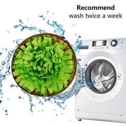 AWOOF Pet Snuffle Mat For Dogs, Interactive Feed Game For Boredom, Encourages Natural Foraging Skills For Cats Dogs Bowl Travel Use, Dog Treat Dispenser Indoor Outdoor Stress Relief 9 AWOOF Pet Snuffle Mat For Dogs, Interactive Feed Game For Boredom, Encourages Natural Foraging Skills For Cats Dogs Bowl Travel Use, Dog Treat Dispenser Indoor Outdoor Stress Relief -Dog Supplies Store 51VpiNySCkL