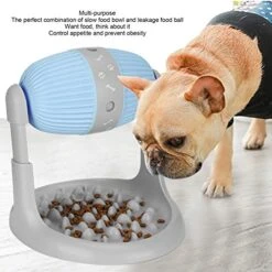 Pet Chewing Toy, Dog Training Leakage Food Toy TPR Ball Rolling Slow Feeder Food Bowl For Cat Dog(Blue) 12 Pet Chewing Toy, Dog Training Leakage Food Toy TPR Ball Rolling Slow Feeder Food Bowl For Cat Dog(Blue) -Dog Supplies Store 51YTMjuRXGL