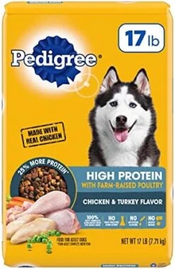 Pedigree High Protein Adult Dry Dog Food Beef And Lamb Flavor Dog Kibble, 18 Lb. Bag -Dog Supplies Store 51Z2b9OAMPL. AC