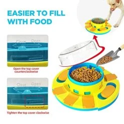 JUANLIAPC Interactive Dog Puzzle Toys For Large Dogs Food Feeding Bowls For IQ Training & Mental Enrichment,Treat Training Toys For Large/Small/Medium Dog Puppies Breed 12 JUANLIAPC Interactive Dog Puzzle Toys For Large Dogs Food Feeding Bowls For IQ Training & Mental Enrichment,Treat Training Toys For Large/Small/Medium Dog Puppies Breed -Dog Supplies Store 51ZFhpGqcuL