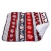 Kuntrona Warm Winter Dog Bed Mat Puppy Cat House Kennel Small Medium Large Dogs Beds Christmas Sleeping Blanket Chihuahua Snowflake Print Red M